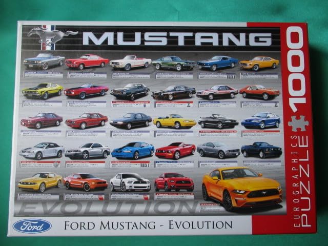 Amazon | 歴代 MUSTANG マスタング 1000ピース ジグソーパズル