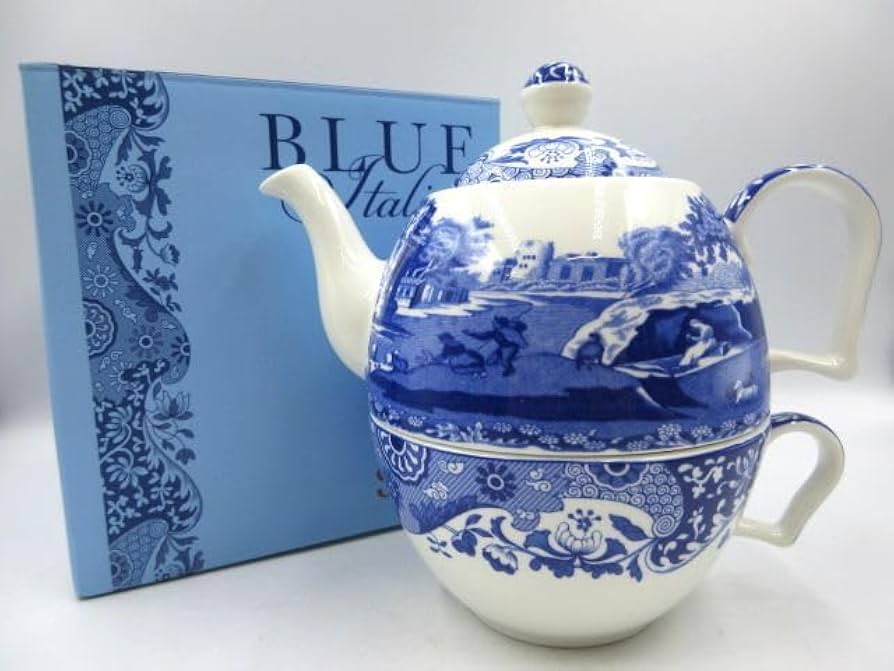 Amazon | SPODE スポード ブルーイタリアン ポット カップ セット