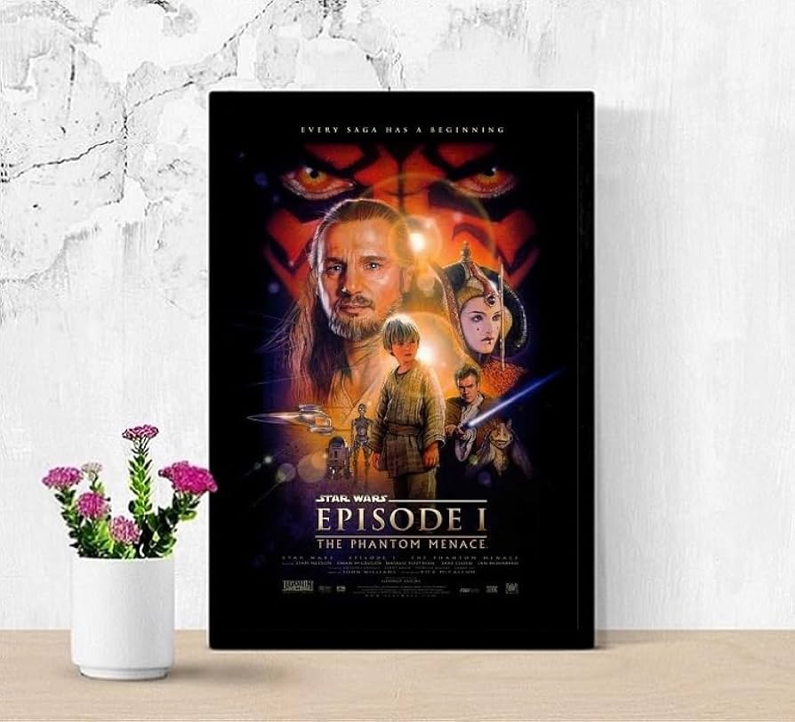 Amazon.co.jp: 映画ポスター スターウォーズ エピソード1 ファントム