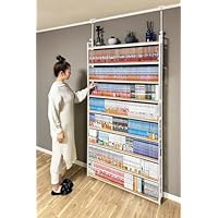 Amazon｜8tail 本棚 突っ張り ラック 大容量 スリム 全体耐荷重180