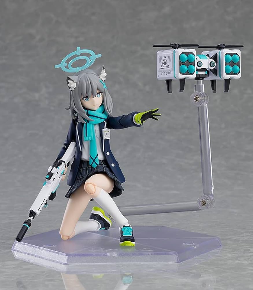 Amazon | figma ブルーアーカイブ Blue Archive 砂狼シロコ ノン