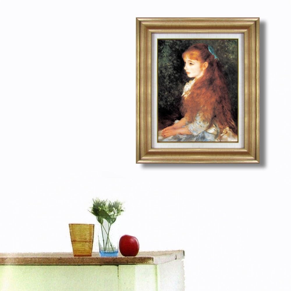 Amazon.co.jp: ルノワール 少女イレーヌ F6号 複製画 人物画 世界の