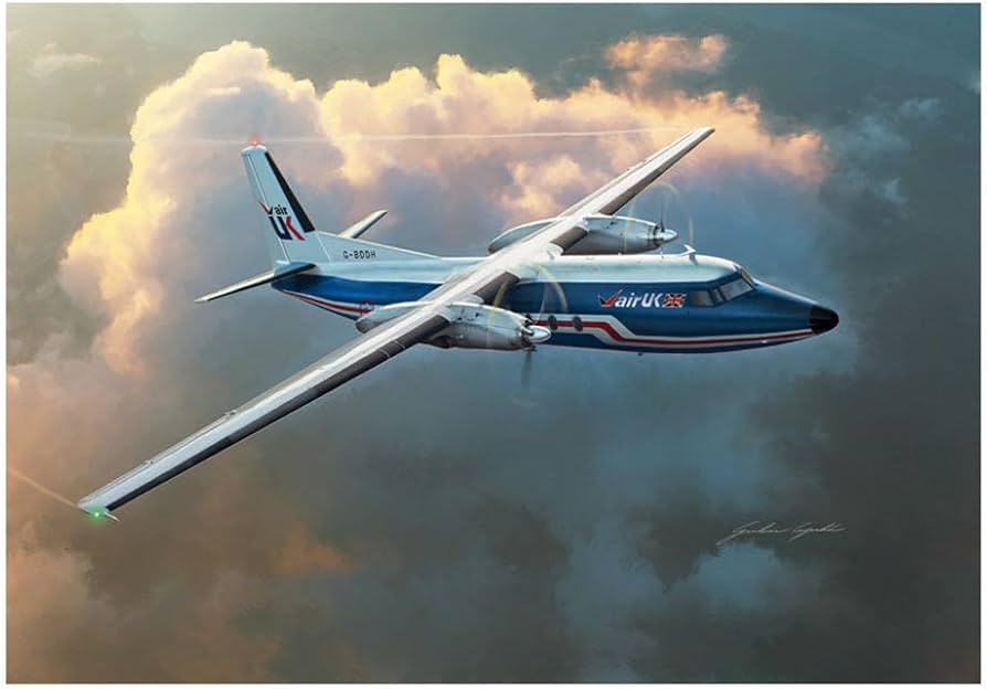 Fokker F27 Friendship - 1/72 - Italeri 1430 | Amazon.com.br