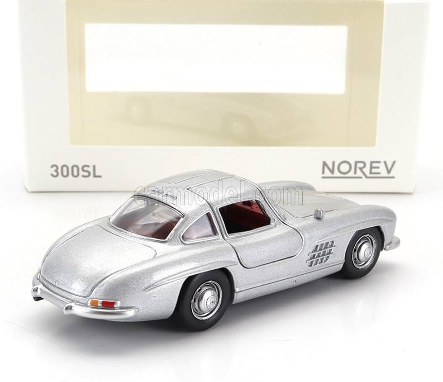Amazon | ノレブ 1/43 メルセデスベンツ 300SL (W198) 1954 シルバー