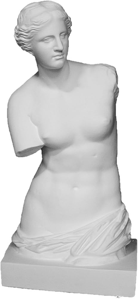 Amazon.co.jp: 石膏像 H－002 ミロ島ヴィーナス半身像（縮小） H