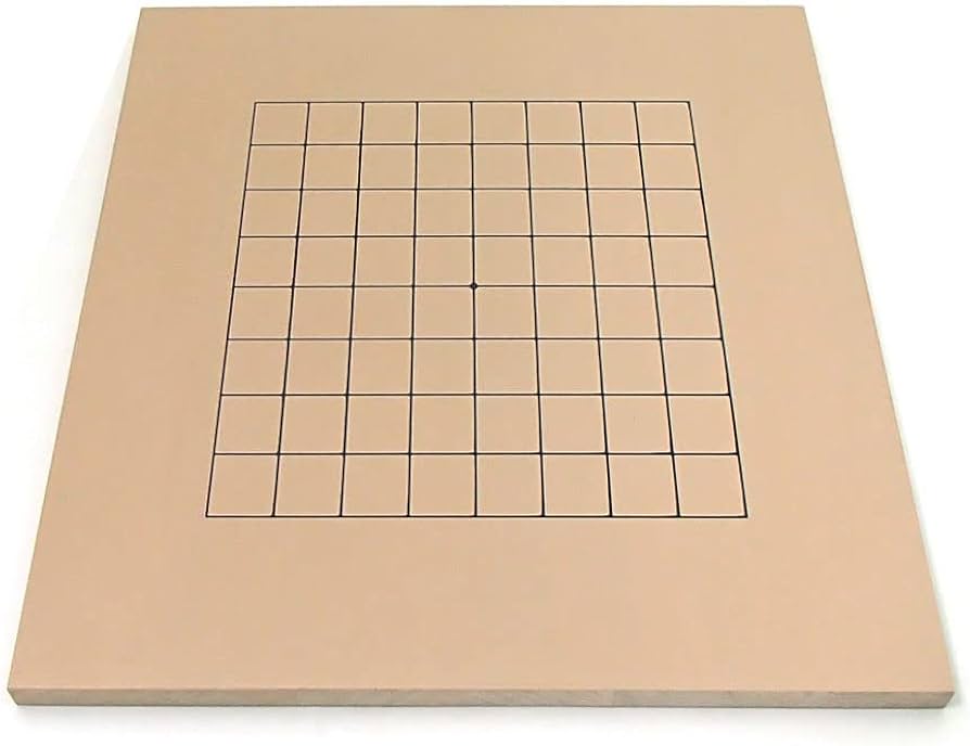 Amazon | 入門用囲碁盤セット 新桂9・13路碁盤とP厚型碁石（約7mm）と