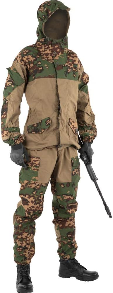 Amazon.co.jp: Gorka3 ロシア軍実物 山岳部隊 ゴルカ上下セット 迷彩服