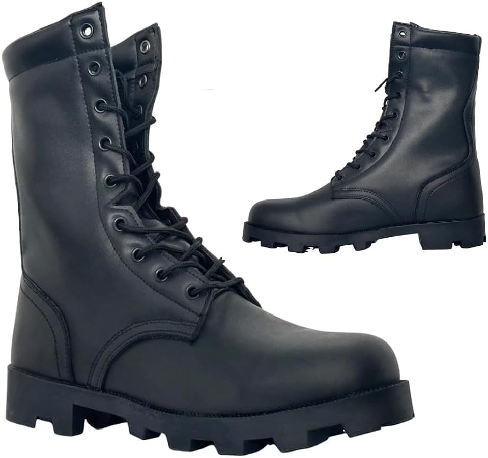 Amazon | 【ロシア軍】PSHO VKBO 特殊部隊 レザーブーツ 靴