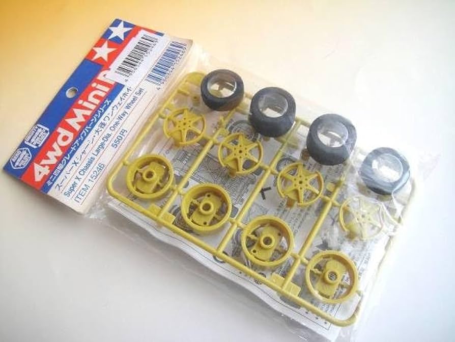 Amazon | タミヤ ミニ四駆 大径ワンウェイホイールセット 15246 通販