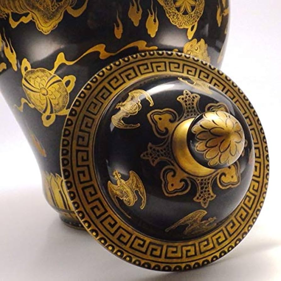 Amazon.co.jp: 景徳鎮製・飾壷 [中国/高級/工芸/陶磁器/壺/] : ホーム