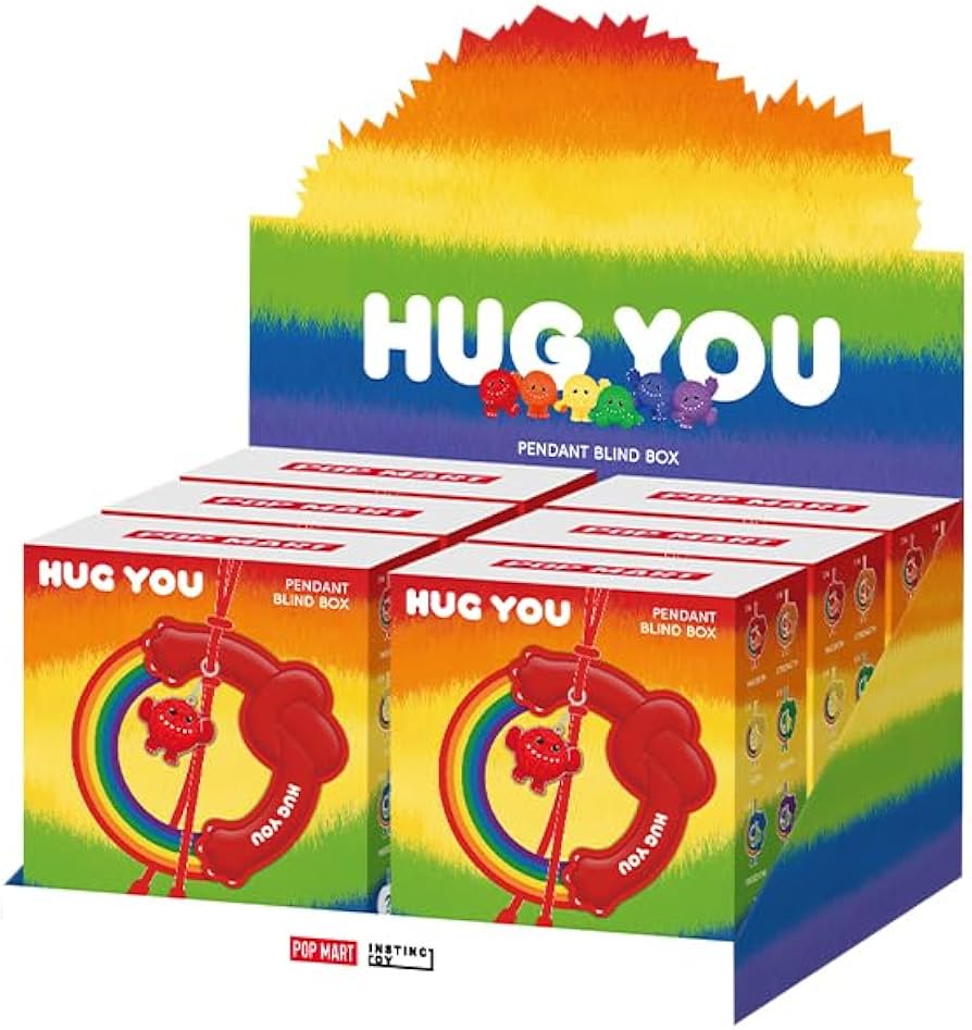 Amazon | POP MART INSTINCTOY HUG YOU シリーズ ペンダント 【1ピース