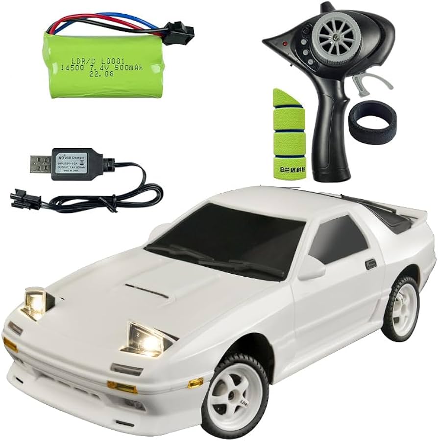 Amazon.co.jp: LDR/C 1/18ドリフトカー RX-7 FC型 RCラジコンカー