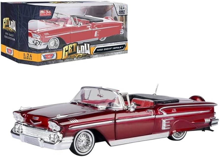 Amazon.co.jp: Motor Max 1958 シボレー インパラ コンバーチブル