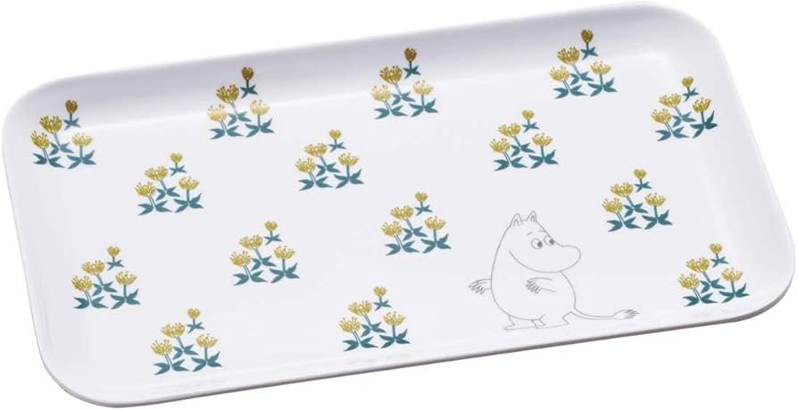 Amazon｜スケーター(Skater) メラミン トレイ お盆 25×15cm ムーミン
