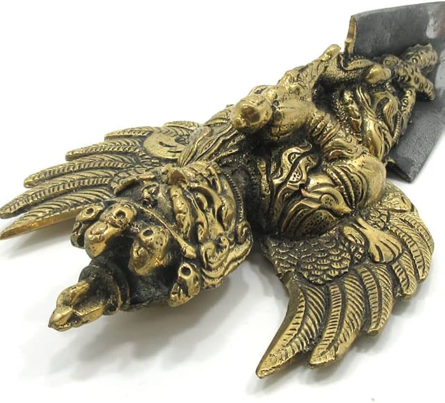 Amazon.co.jp: チベット密教法具 独鈷杵 本格派 プルパ 金剛杭 ブルパ