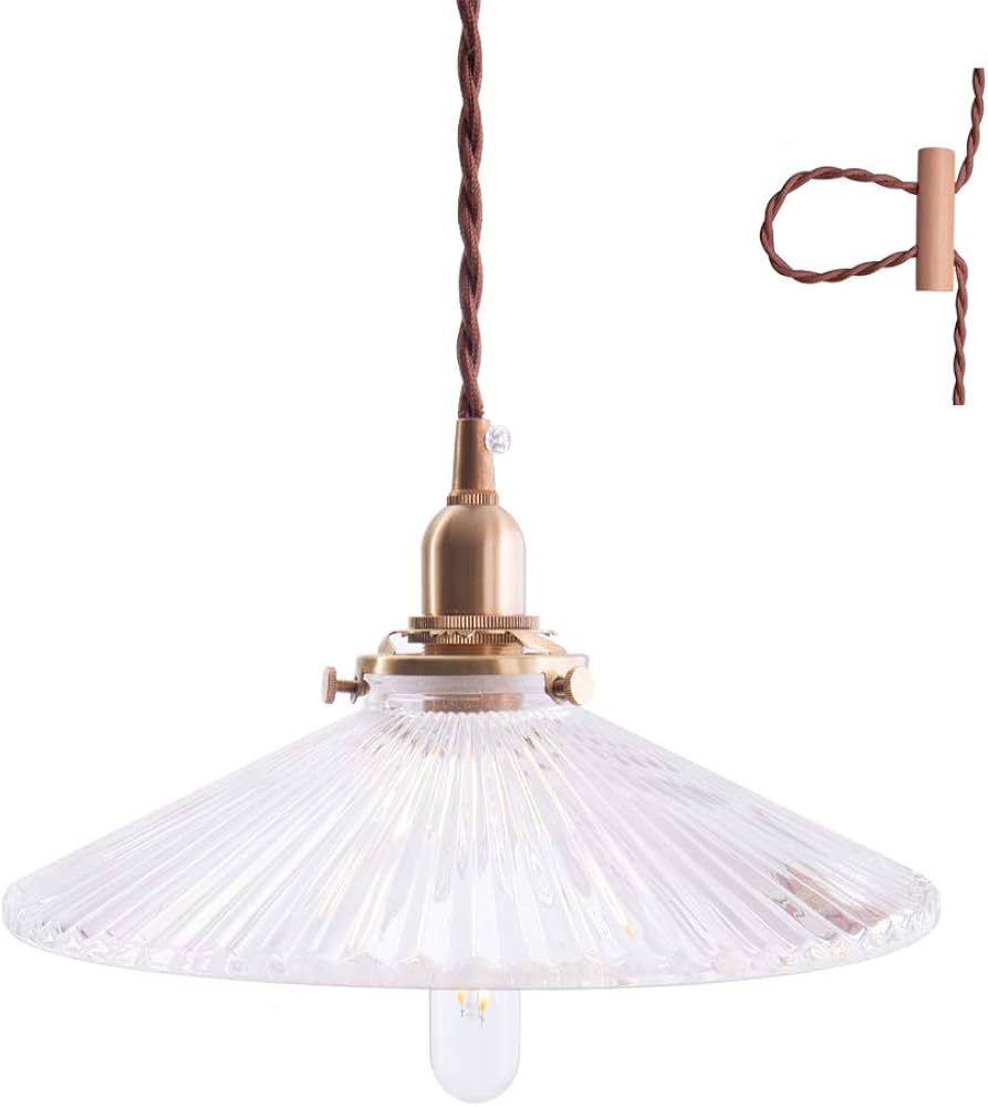 Amazon | VENTOTA ガラス ペンダントライト 天井 吊り下げ 吊り下げ