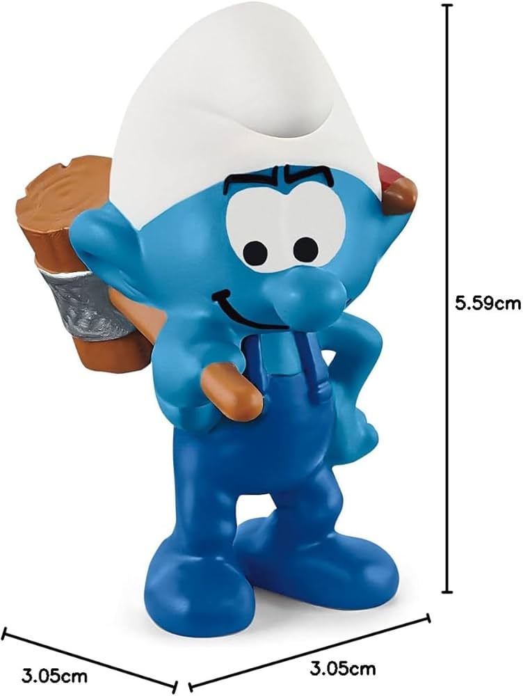 Amazon.co.jp: シュライヒ THE SMURFS ハンディスマーフ 20832 : おもちゃ