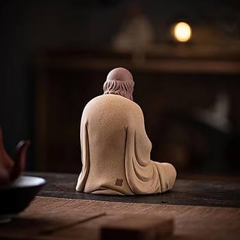 Amazon｜達磨大師坐像 達磨像 達磨祖師像 仏像 神像 仏教美術品 中国