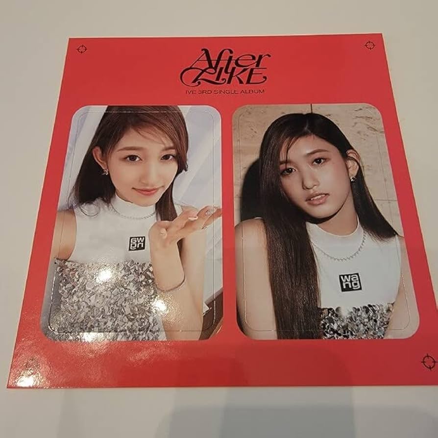 Amazon.co.jp: IVE After Like トレカ フォト カード Starship特典