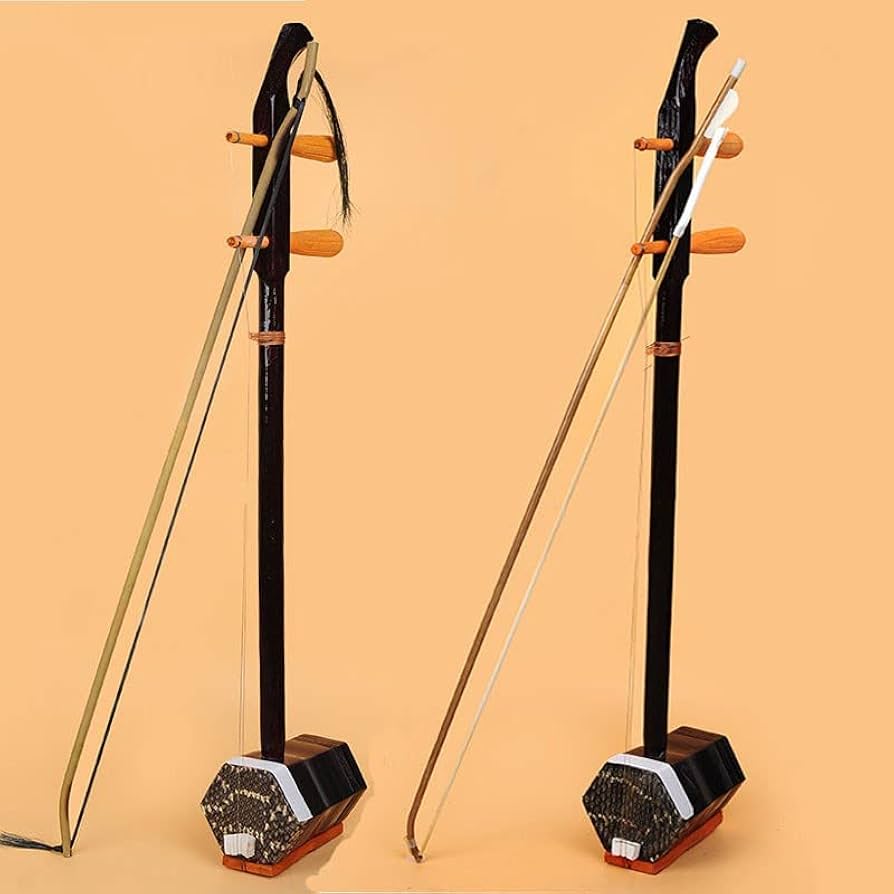 Amazon.co.jp: EIERFSKIOT 中国二胡 2弦バイオリン 伝統民俗楽器