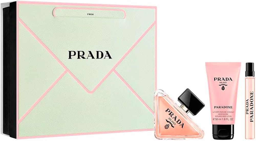 Amazon.com : Prada Paradoxe Eau de Parfume 3-pcs Gift Set (EDP 3