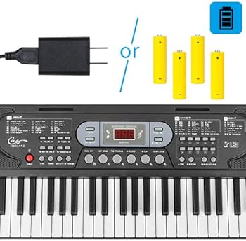 Amazon.co.jp: Hricane キーボード ピアノ 電子ピアノ 61鍵盤 200種類