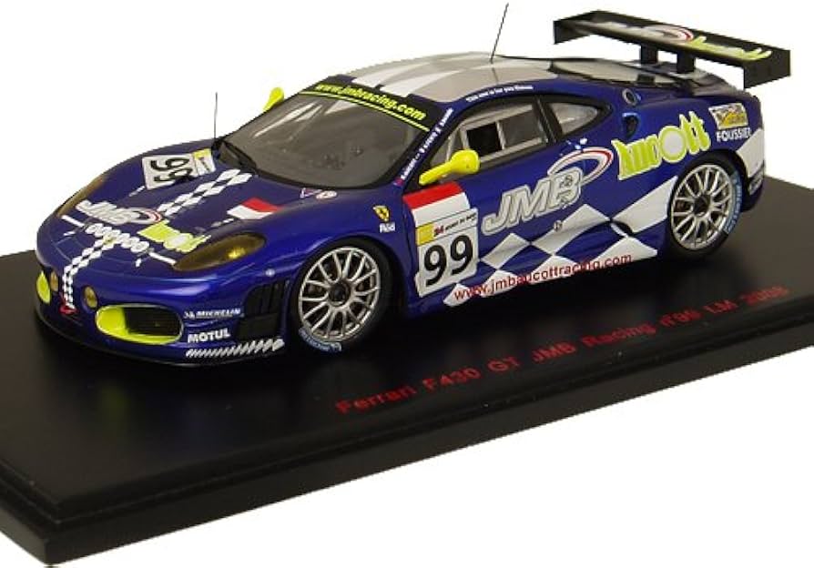 Amazon.co.jp: Red Line 1/43スケール フェラーリ F430 GT JMB Racing