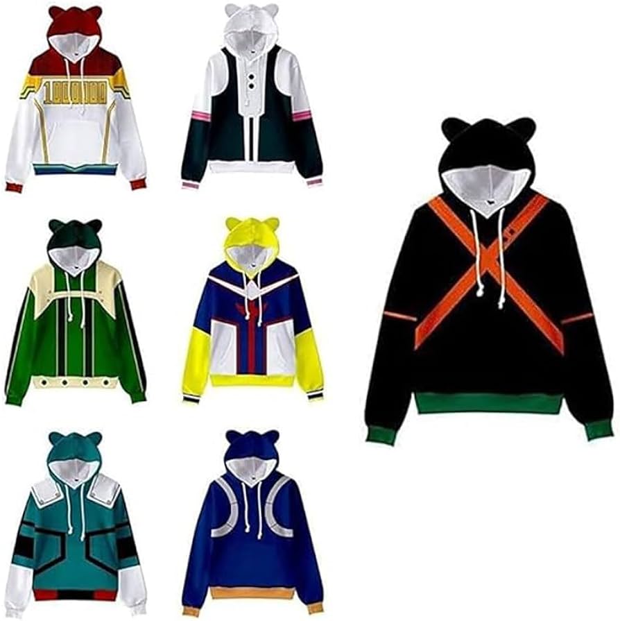 Amazon.co.jp: FUOBB(専門店) 僕のヒーローアカデミア パーカー 子供服