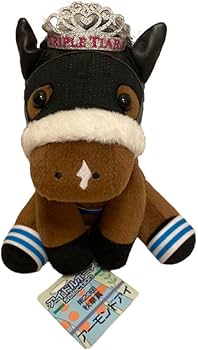 Amazon.co.jp: 競馬 アイドルホースぬいぐるみ Mサイズ アーモンドアイ