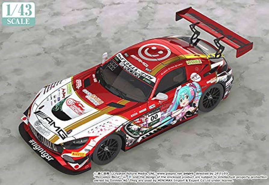Amazon | 初音ミク GTプロジェクト 1/43 Mercedes-AMG Team GOOD SMILE