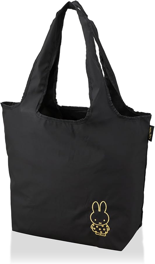 Amazon.co.jp: ミッフィー 折りたたみエコバッグ 0408 B318.ゴールド