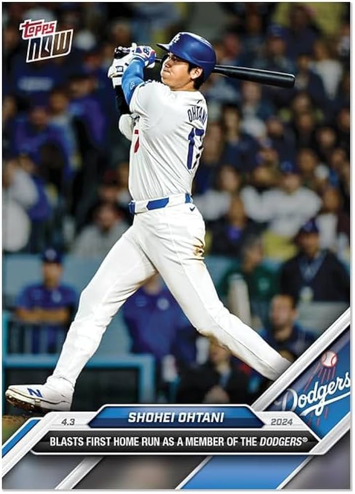 Amazon.co.jp: 大谷翔平 2024 Topps Now 36 Ohtani - ドジャースの選手
