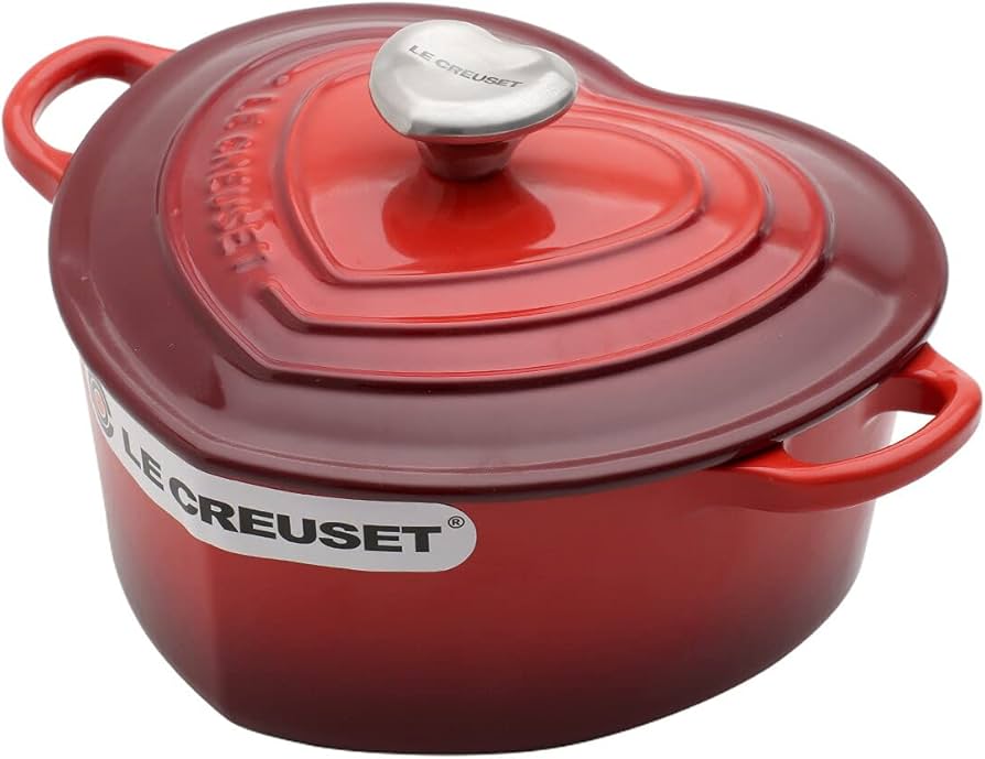 Amazon | ル・クルーゼ/ルクルーゼ(Le Creuset) 両手鍋 ハート