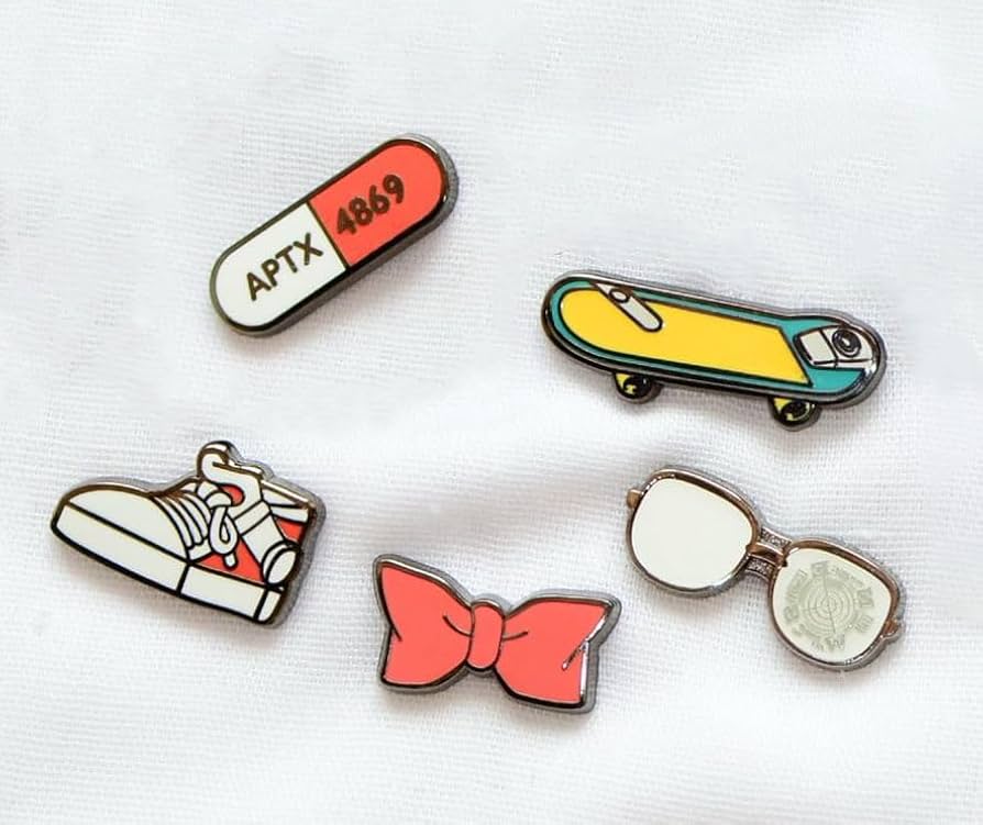 Amazon | 江戸川コナン 探偵アイテム ピンバッジ ピンズ 鳥取限定