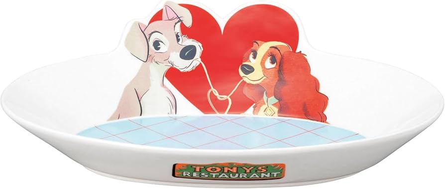Amazon.co.jp: サンアート ディズニー 「 わんわん物語 」 プレート