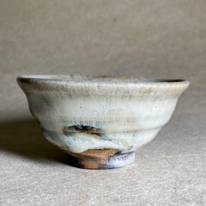 青斑唐津ぐい呑 唐津焼 ぐい呑 焼き物 陶器 酒器 陶芸 青斑唐津ぐい呑