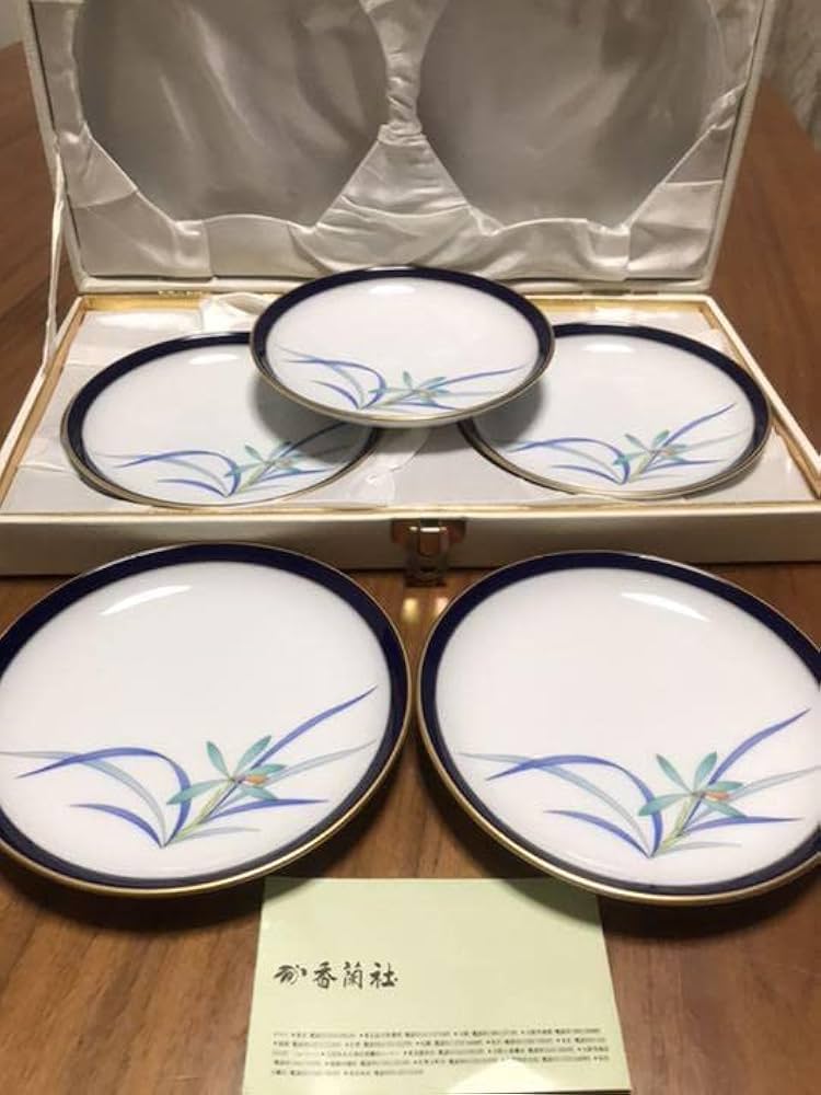 Amazon | 香蘭社 小皿5枚セット | ノーブランド品 | 小皿