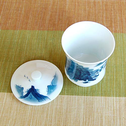 Amazon｜湯のみ 蓋つき 湯飲み おしゃれ 有田焼 伊万里焼 畑萬陶苑