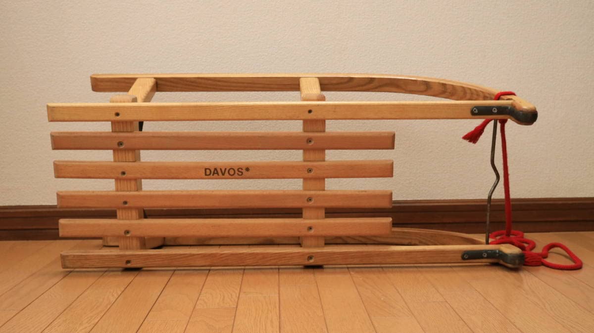 Amazon.co.jp: ダボス DAVOS 木製そり : おもちゃ
