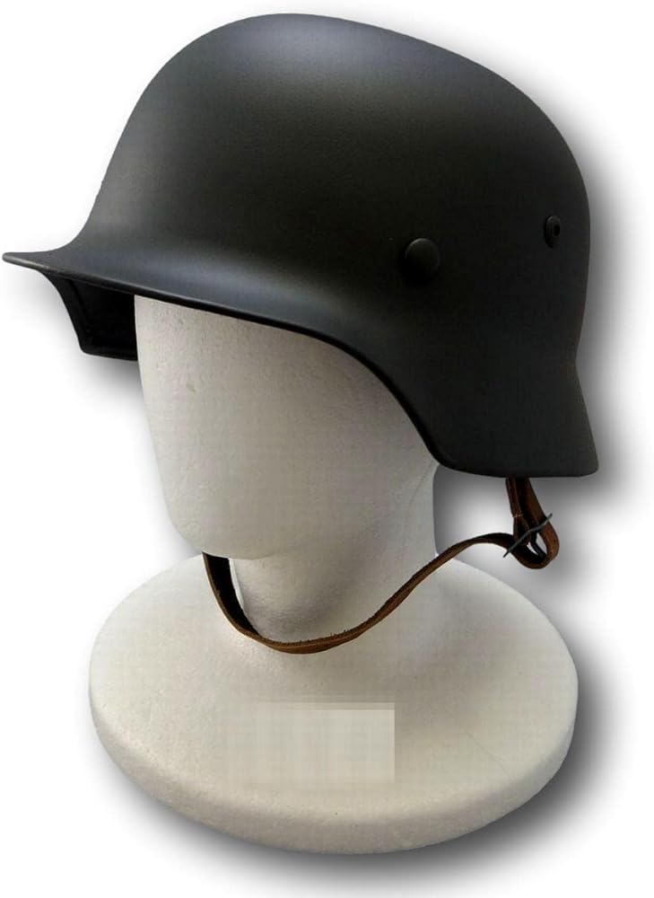 Amazon.co.jp: [TNBF] 旧 ドイツ軍 スチール 製 ヘルメット レプリカ