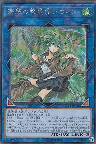Amazon.co.jp: 遊戯王 RIRA-JP046 蒼翠の風霊使いウィン (日本語版