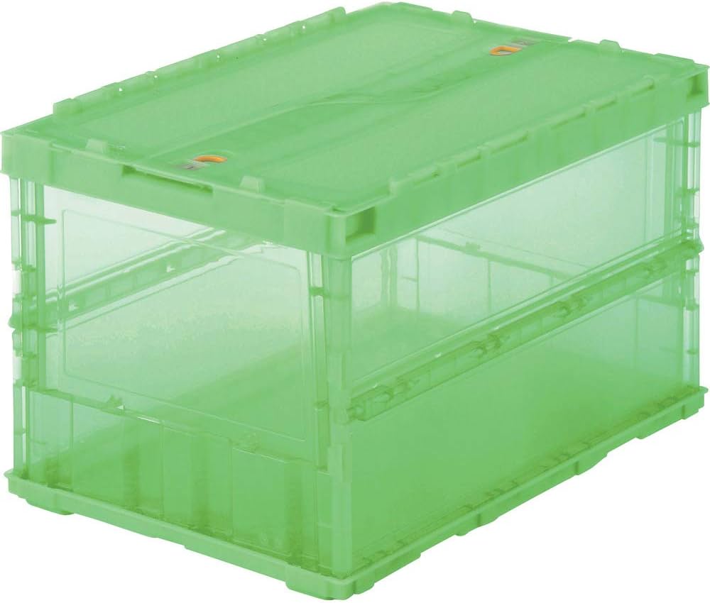 Amazon.co.jp: トラスコ中山(TRUSCO) 薄型折りたたみコンテナスケル