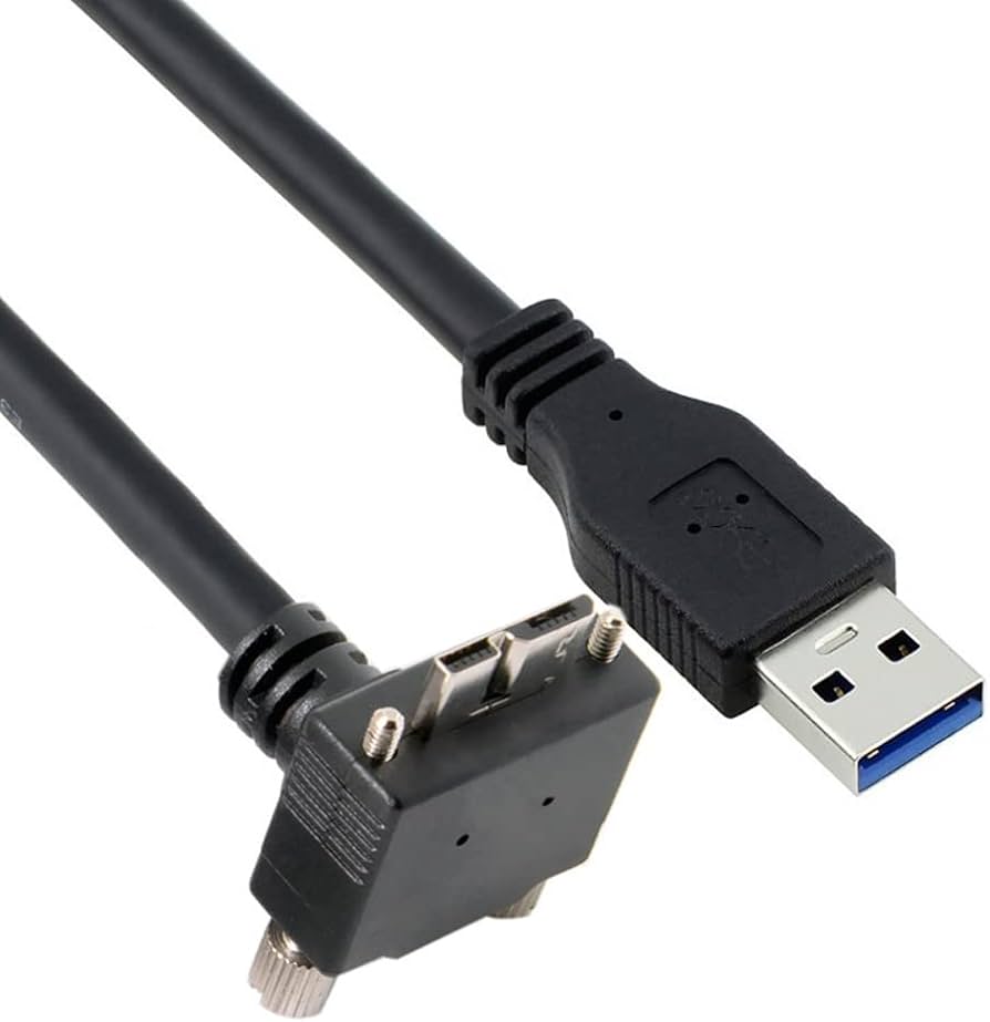 Amazon.co.jp: CY Cable Micro USB3.0 デュアルネジ ロック式 USB3.0