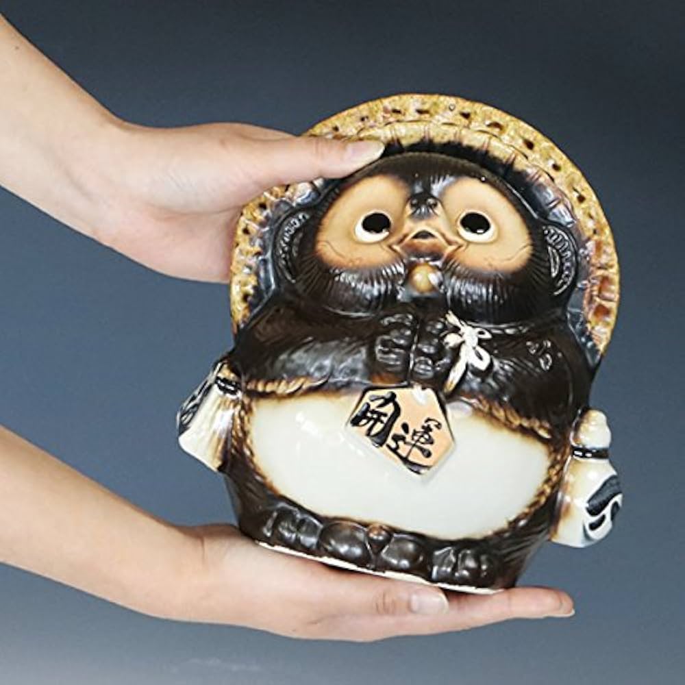 Amazon.co.jp: 夏の風物詩！信楽焼 可愛い狸の蚊遣り器【kr-0056