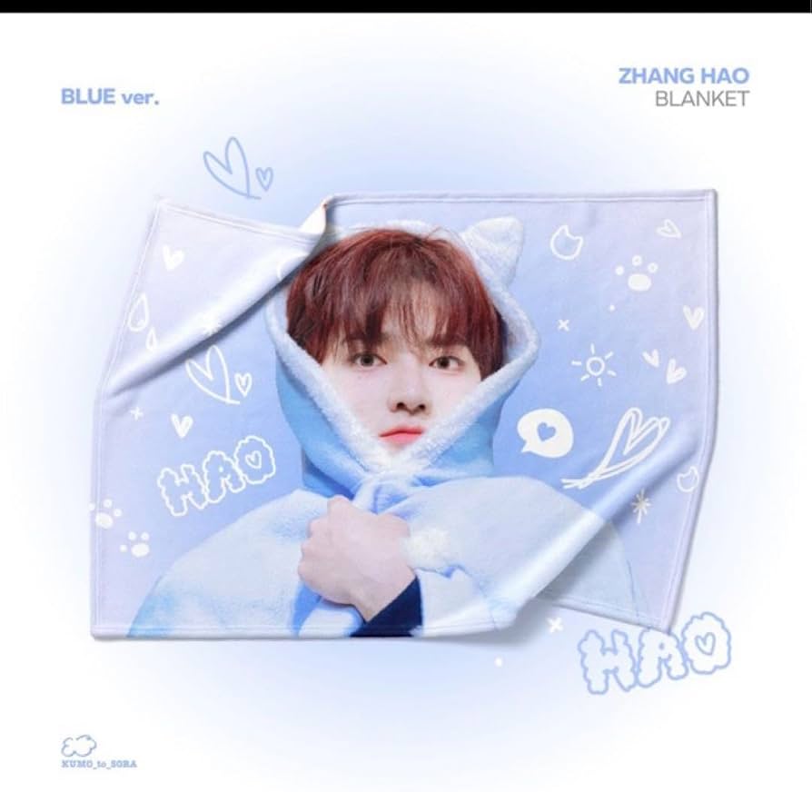 Amazon.co.jp: zb1 ゼベワン ジャンハオ ブランケット スローガン