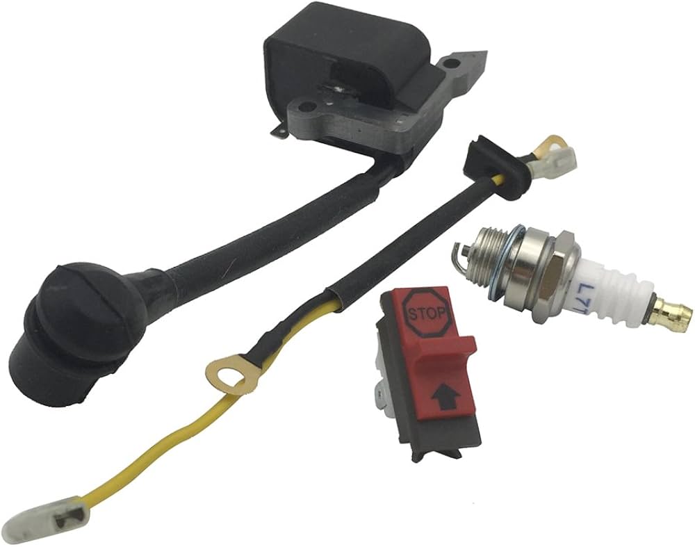 Amazon | Flameer チェーンソー用 点火コイルキット スパーク イッチ v