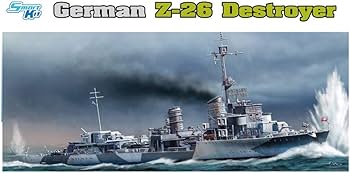 Amazon | プラッツ 1/350 第二次世界大戦 ドイツ海軍 駆逐艦 Z-26