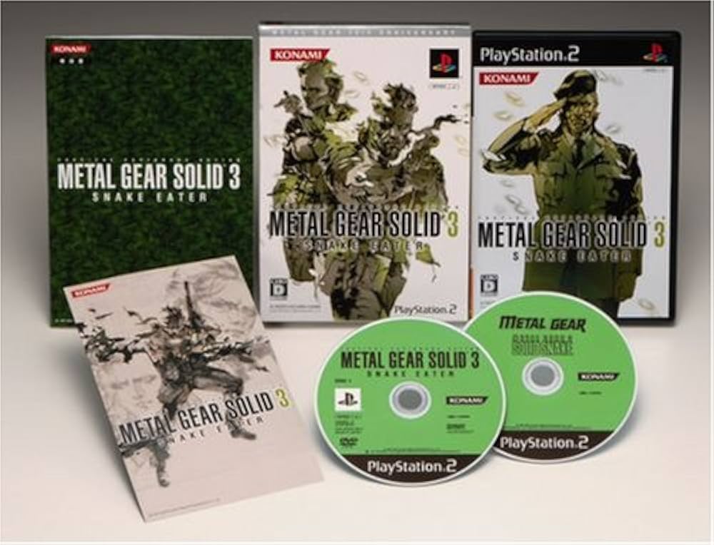 Amazon.com: Metal Gear Solid 20th Anniversary: Metal Gear Solid 3