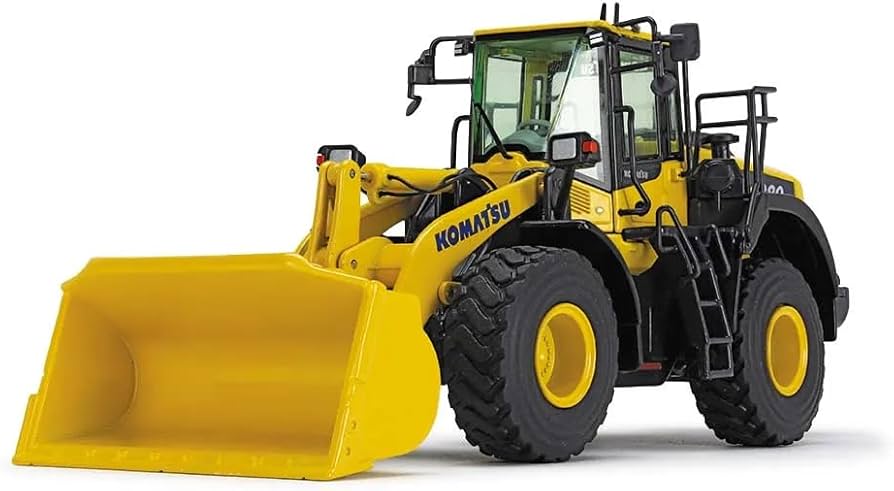 Amazon | First Gear コマツ WA380-8 ホイールローダー イエロー 1/50