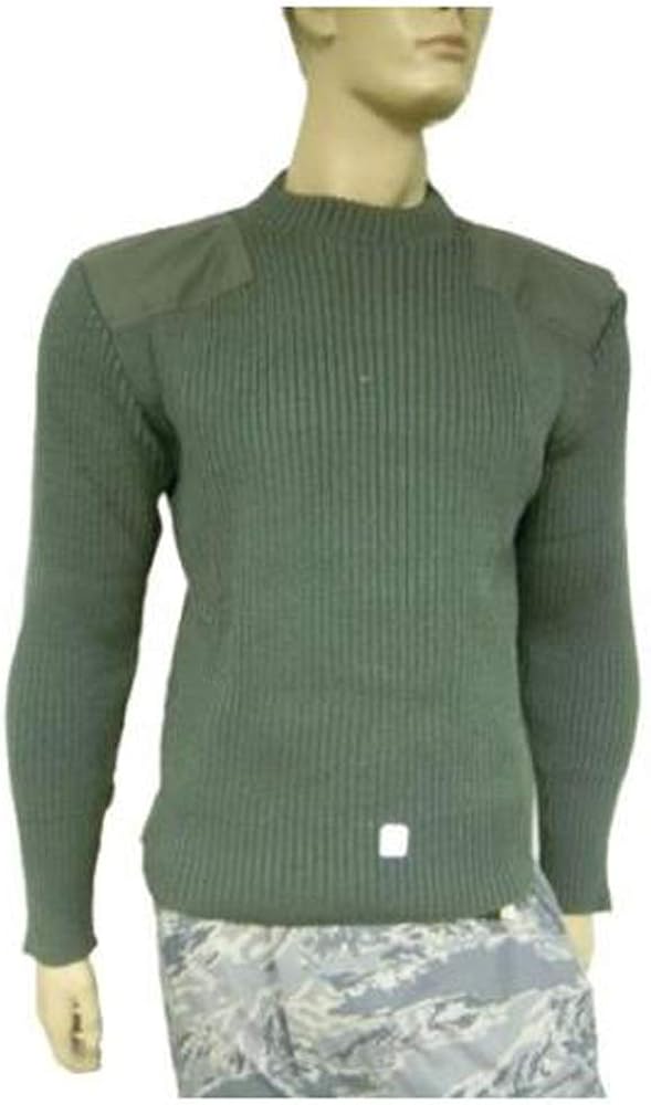 Military issue US Army Genuine GI Men's Crew-Neck Sweater 100